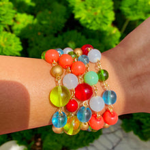 Load image into Gallery viewer, Handmade Bracelet
One-of-a-Kind Jewelry
Artisan Accessory
Beaded Bracelet
Unique Gift
Customizable Jewelry
Ethically Made
Statement Piece
Boho Chic Bracelet
Colorful Wristwear