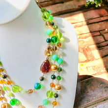 Load image into Gallery viewer, CHEYENNE- Green Multi color Necklace
