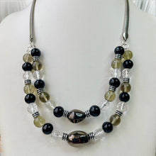 Load image into Gallery viewer, ZARIA- Black Multi color Beaded Necklace
