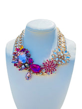 Load image into Gallery viewer, NOLA- Pink Multi-color Statement Necklace
