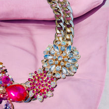 Load image into Gallery viewer, NOLA- Pink Multi-color Statement Necklace
