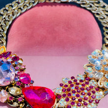 Load image into Gallery viewer, NOLA- Pink Multi-color Statement Necklace
