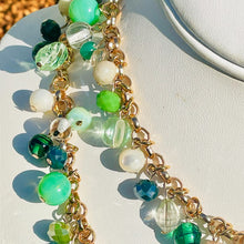 Load image into Gallery viewer, NERRY- Green Multi colored Beaded Short Necklace
