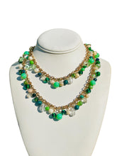 Load image into Gallery viewer, NERRY- Green Multi colored Beaded Short Necklace
