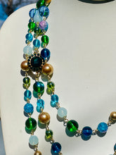 Load image into Gallery viewer, SALOMI- Green, Blue Multi color Necklace
