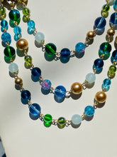 Load image into Gallery viewer, SALOMI- Green, Blue Multi color Necklace
