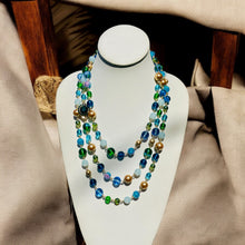 Load image into Gallery viewer, SALOMI- Green, Blue Multi color Necklace
