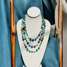 Load image into Gallery viewer, SALOMI- Green, Blue Multi color Necklace
