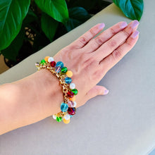 Load image into Gallery viewer, AVIA-ANNA- Red, Blue, Green Multicolored Beaded Earring Set
