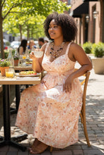 Load image into Gallery viewer, RAELYN-  Pink and Brown Multi-color, Multi-strand Beaded Necklace
