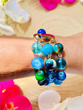Load image into Gallery viewer, ALIVIA- Blue and Green Multi color Beaded Bracelet
