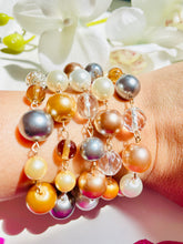 Load image into Gallery viewer, LEXI- Brown and Gray Multi color Beaded Bracelet

